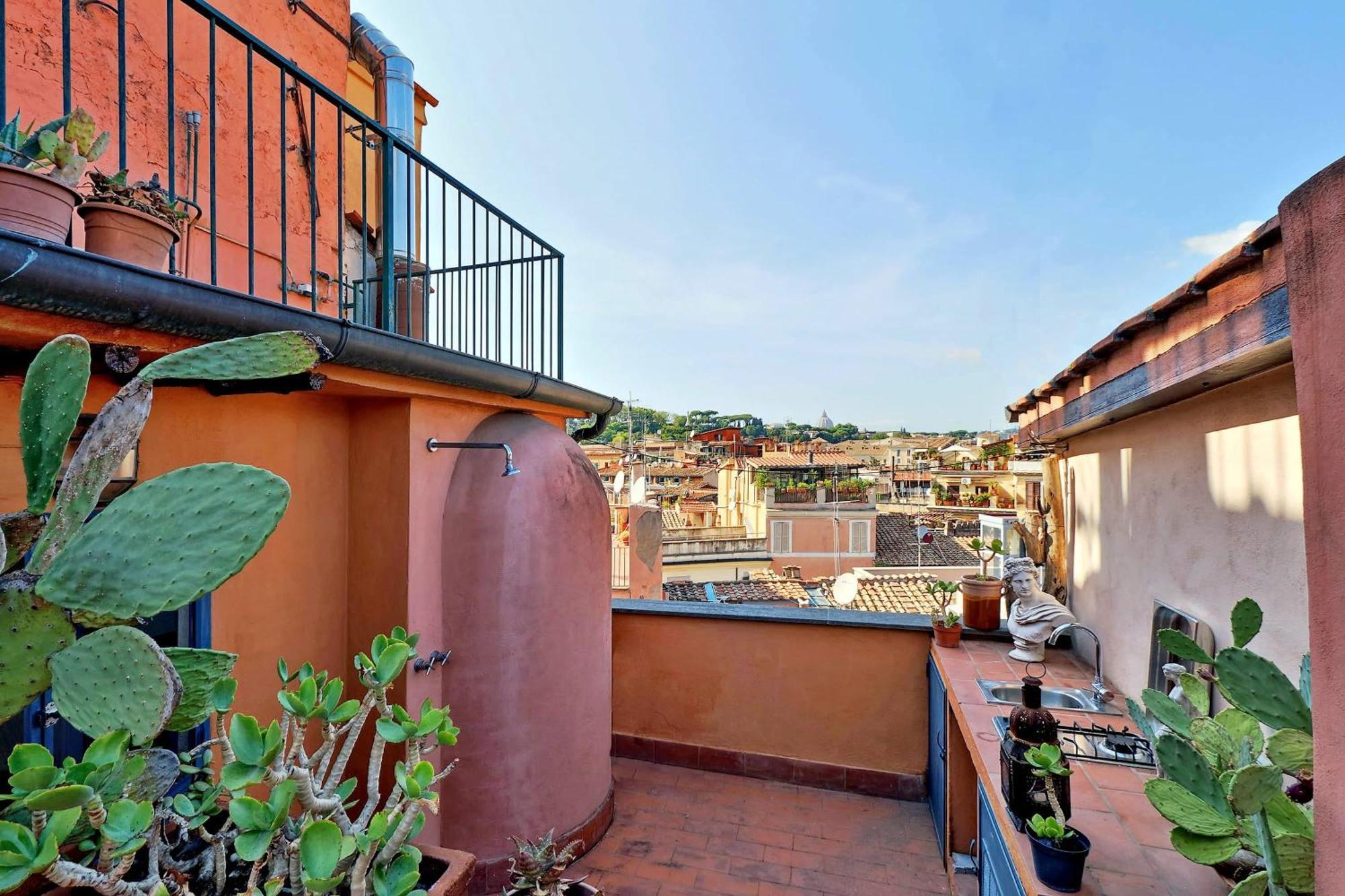Vicolo Del Cinque Penthouse | Romeloft Apartment Bagian luar foto